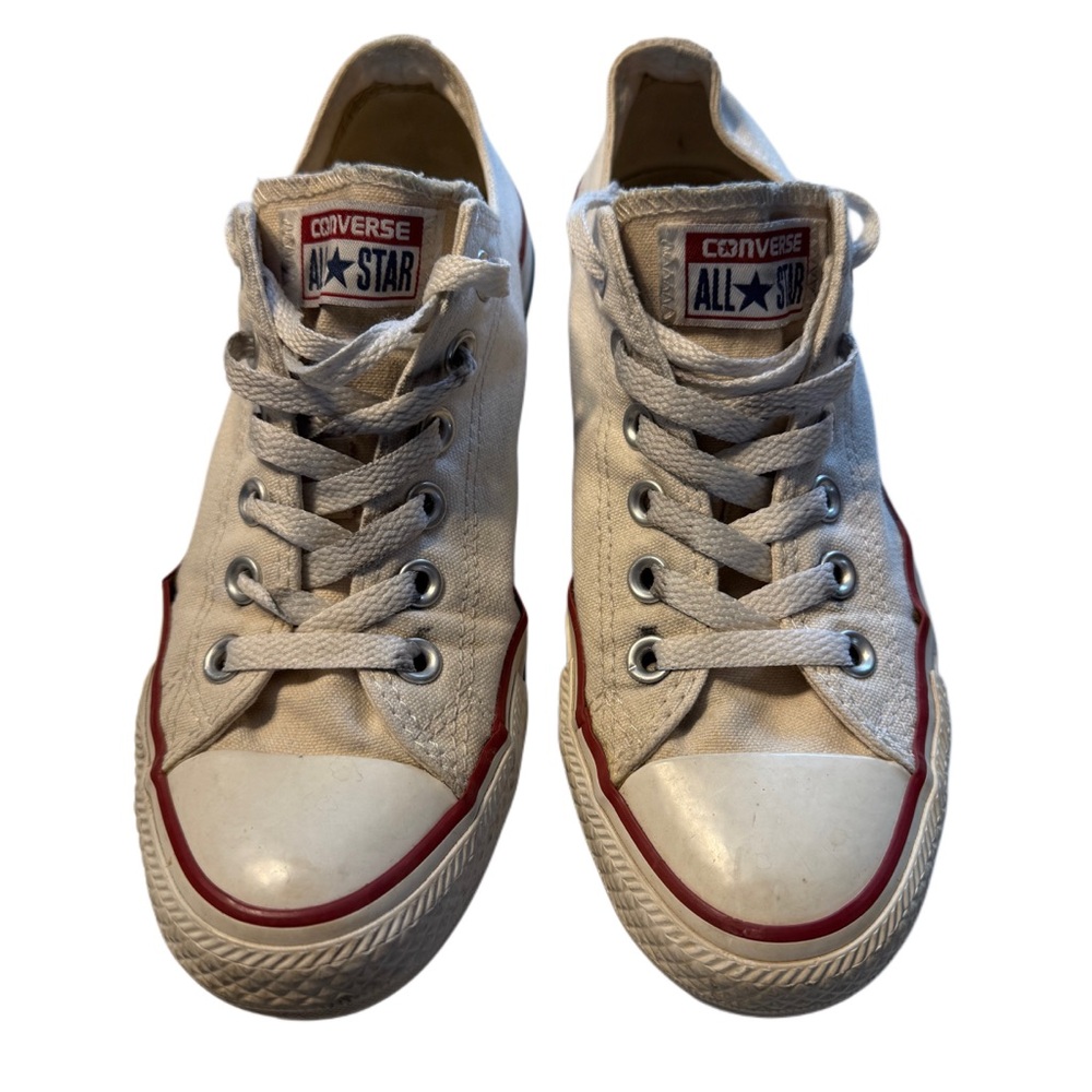 Converse All Star Lowtop White Sneakers M5 W7